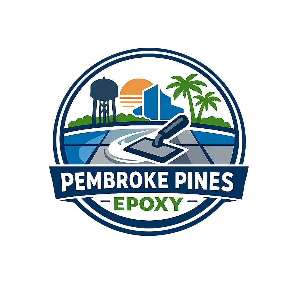 Pembroke Pines Epoxy logo for epoxy flooring in Pembroke Pines, FL